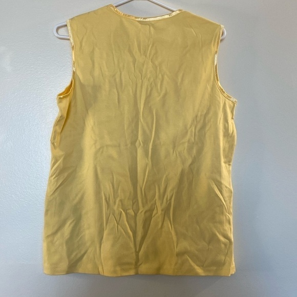 Alia Missy  Buttercup Sleeveless Blouse (Size Large) NWT - Picture 2 of 7
